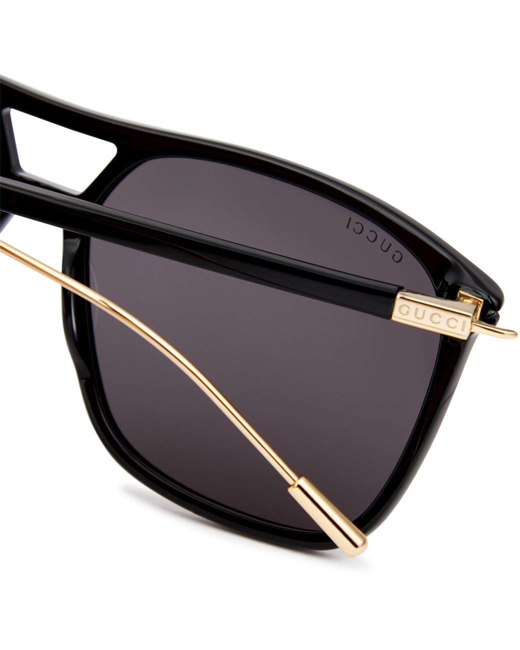 Gucci Metallic Minimalist Sunglasses for men