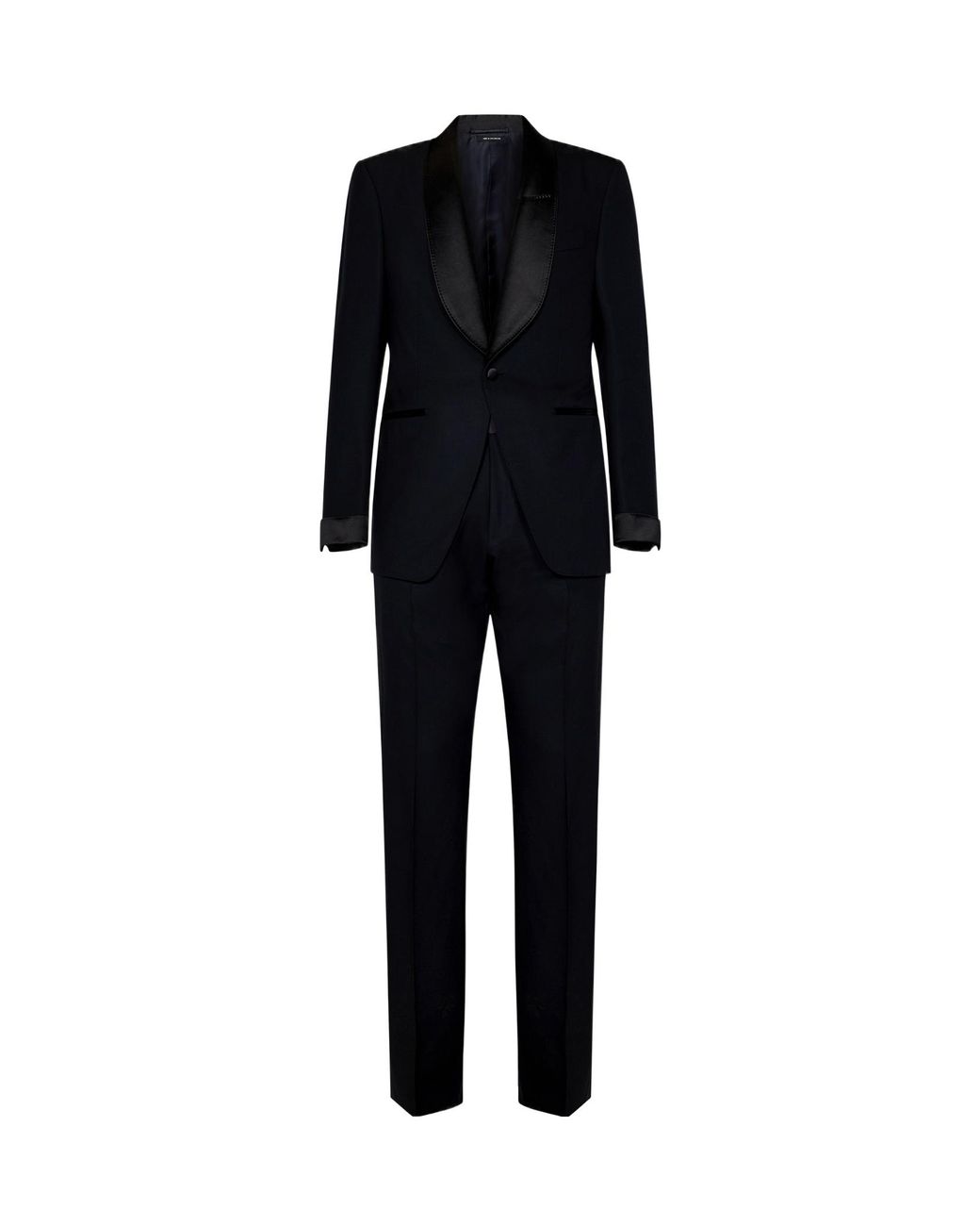 Tom Ford Black Single-Breasted Tailored Suit for men