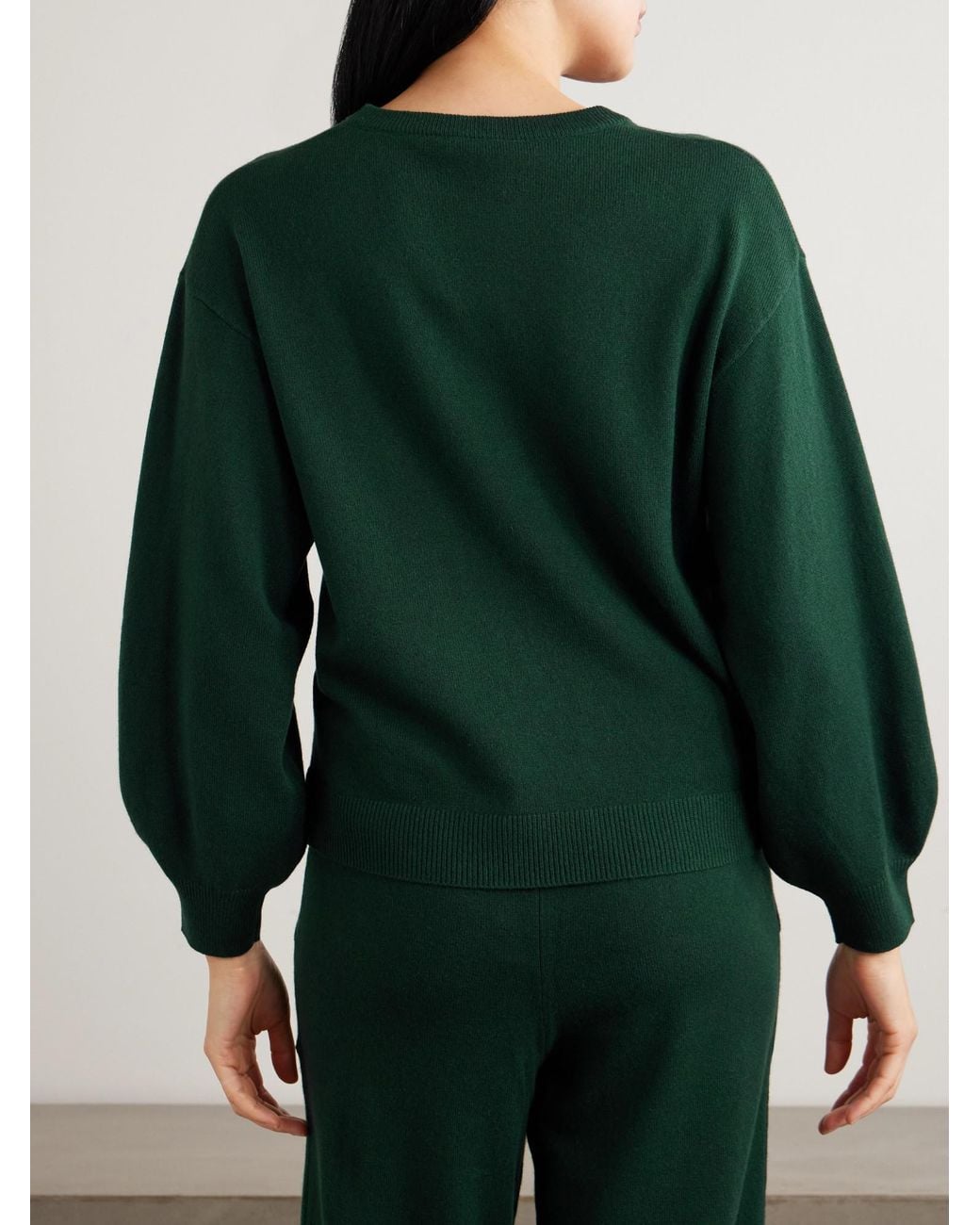 Eres Green Blended Knit Sweater
