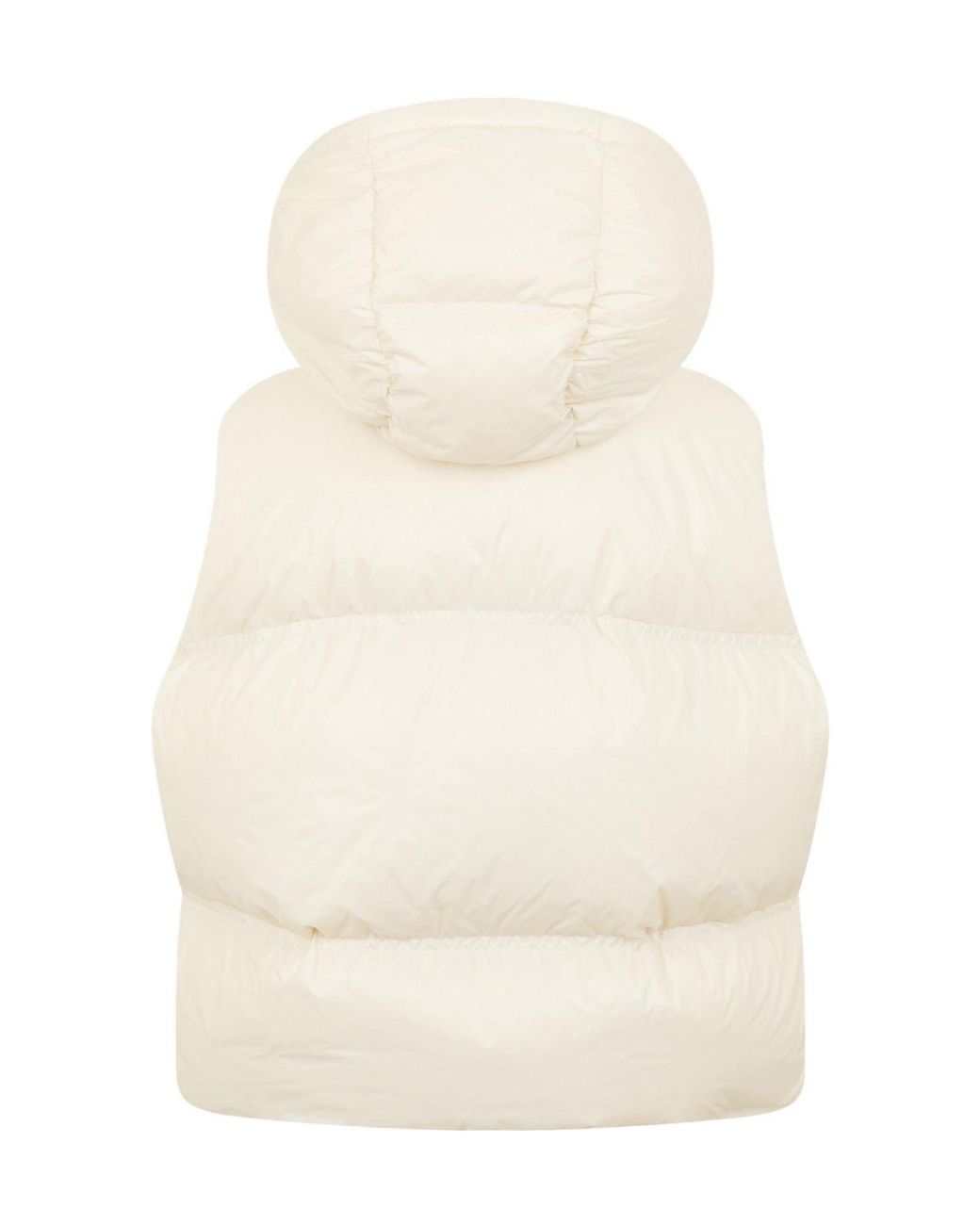 Moncler Natural Hooded Down Vest