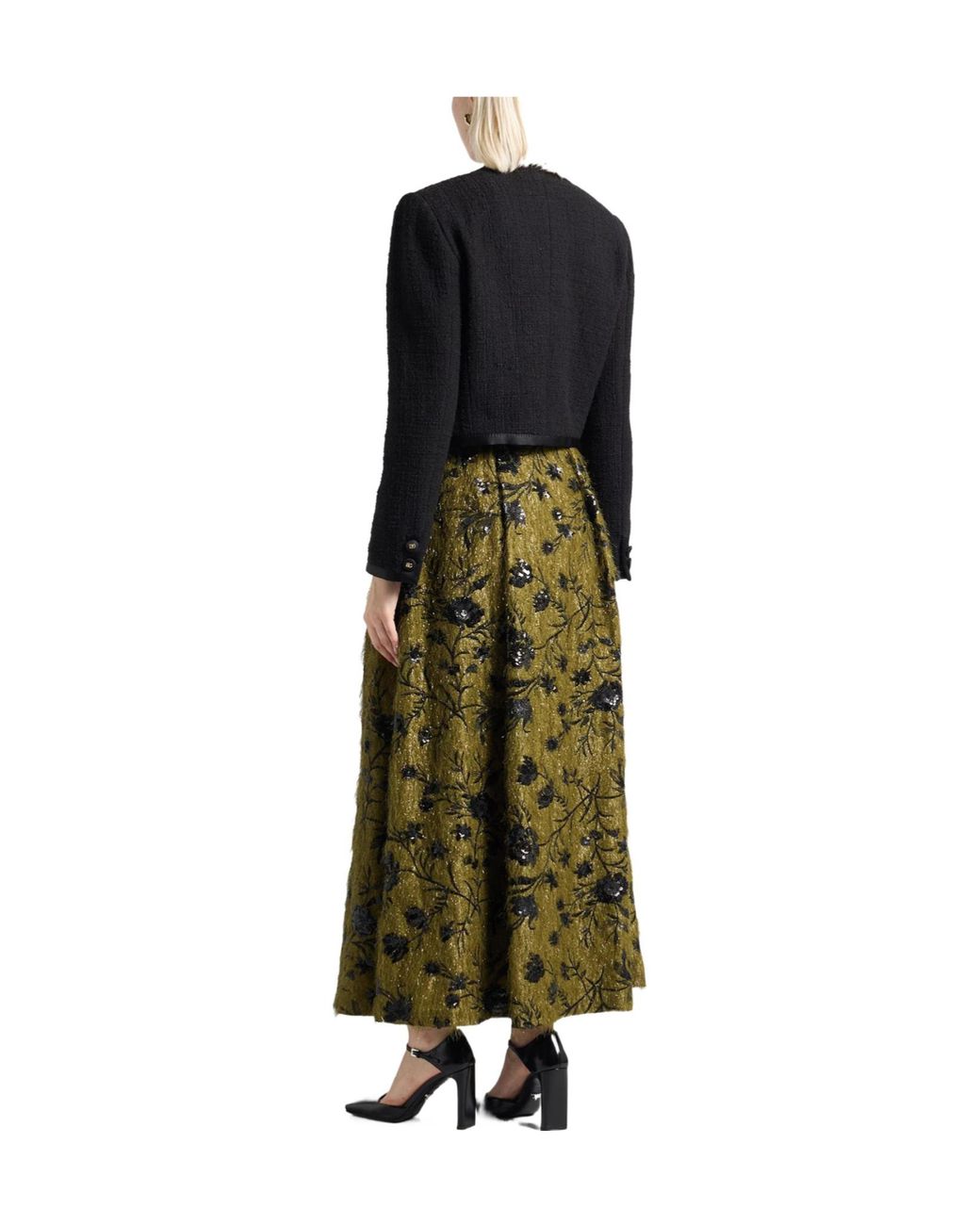 Dolce & Gabbana Black Jacket Cotton, Viscose, Silk, Polyester
