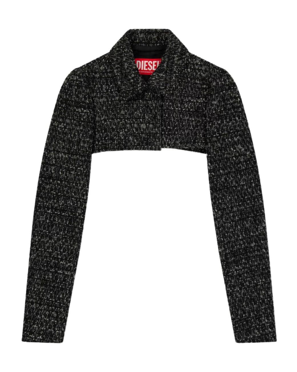 DIESEL Black G-Anne Cropped Blazer