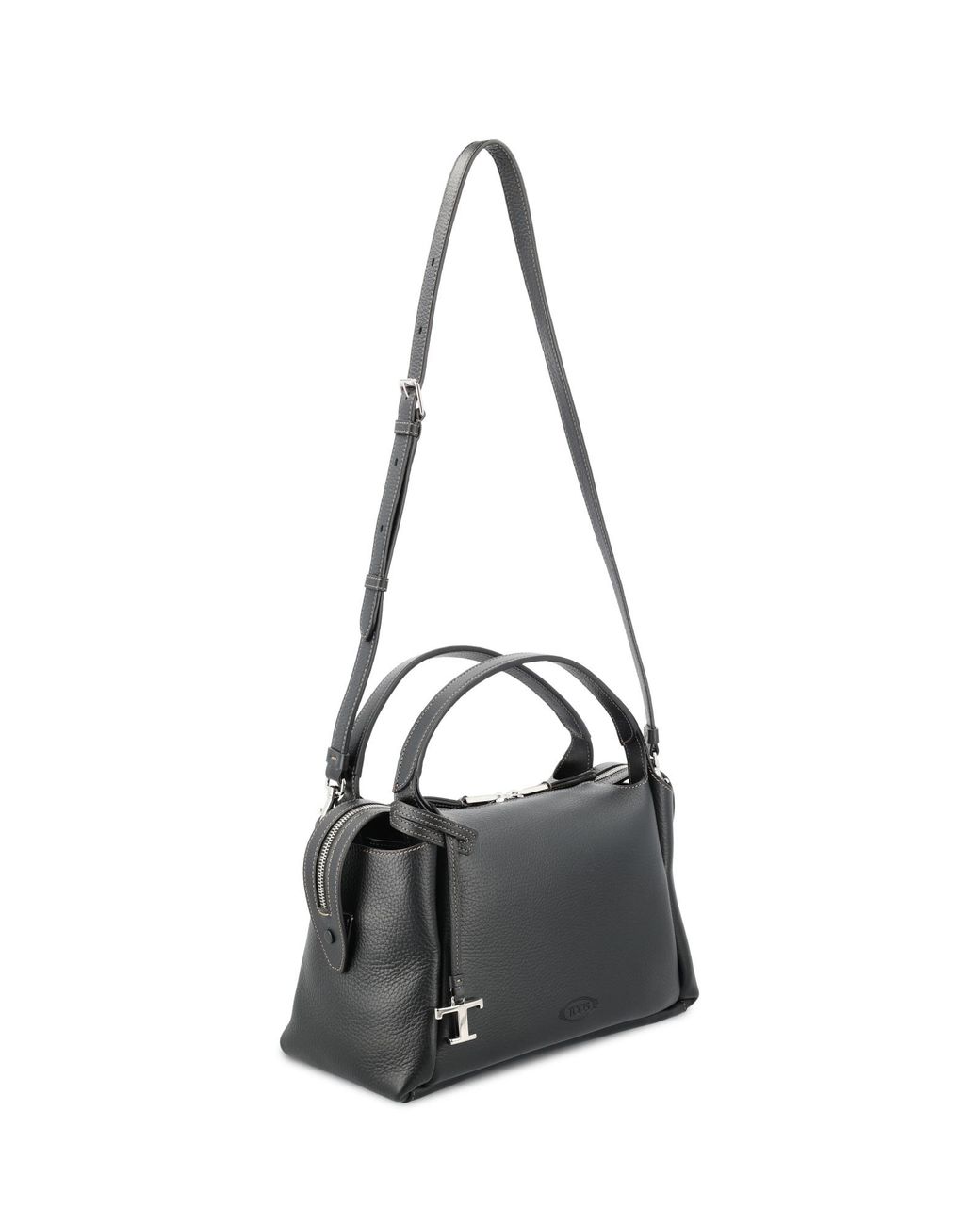Tod's Blue T Timeless Top Handle Shoulder Bag
