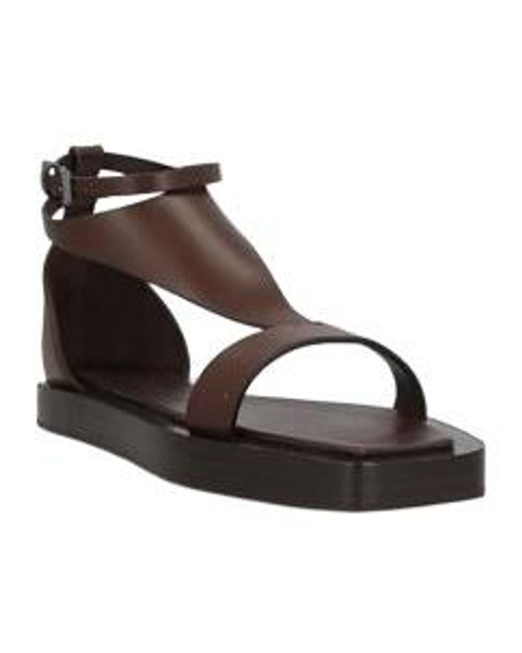 Max Mara Brown Plain Colour Sandals