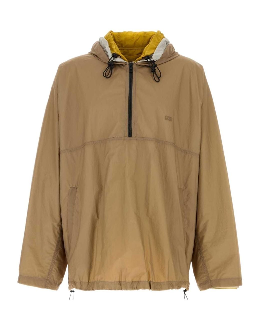 Loewe Natural Long-Sleeve Hooded Casual Jacket for men