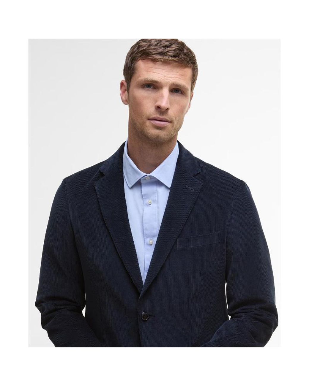 Barbour Blue Wallington Blazer for men