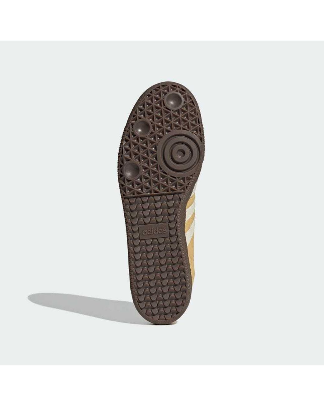 Adidas Originals Brown Samba Og Low-Top Sneakers for men