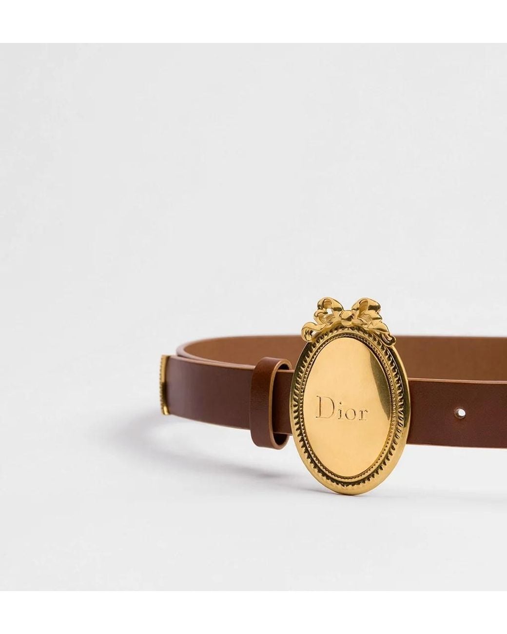 Dior Metallic Médaillon Belt