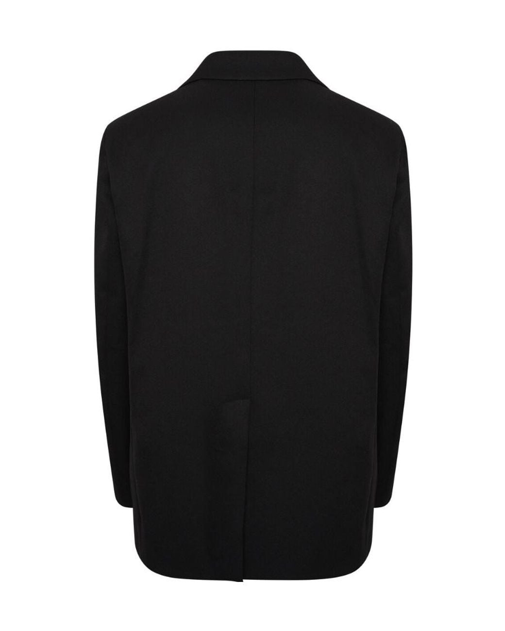 Raf Simons Black Lapel Printed Suit Jacket for men