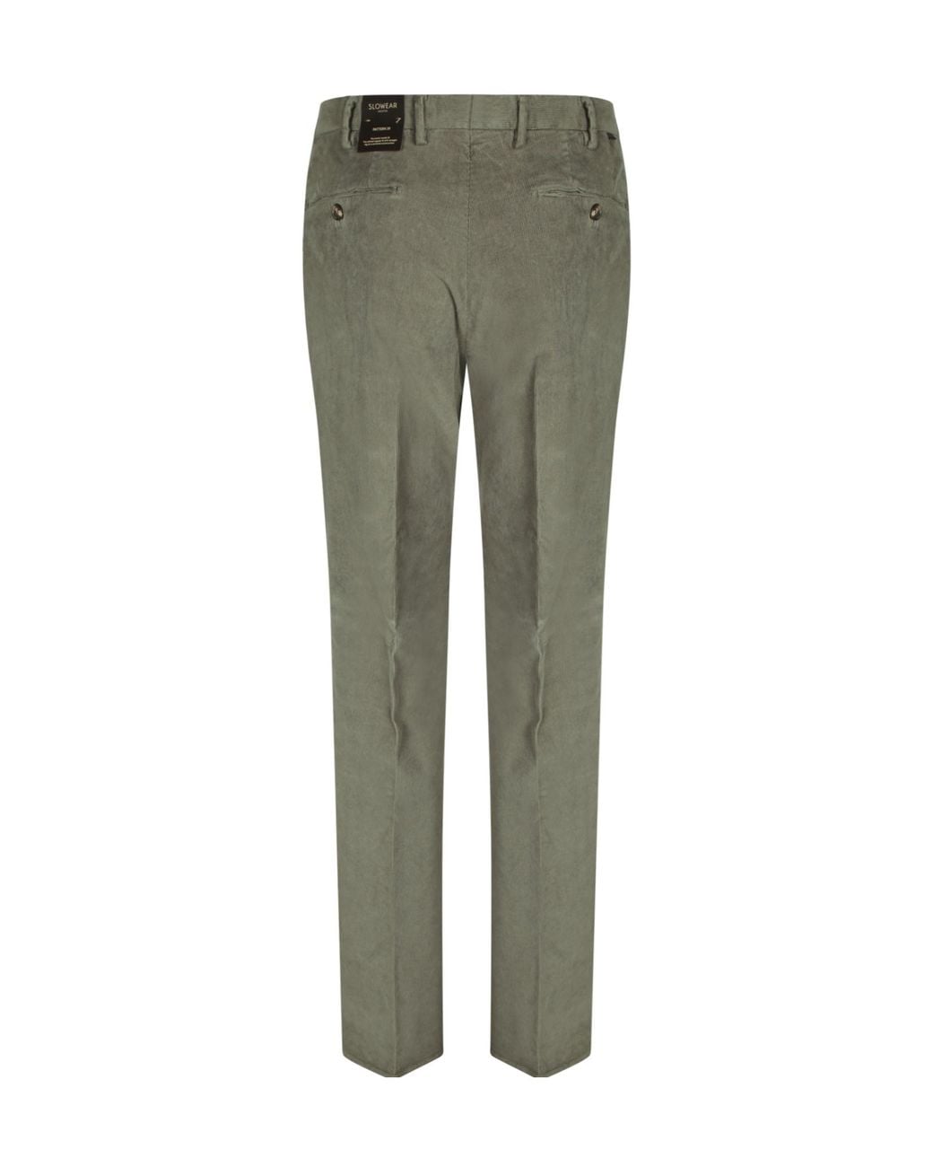 Incotex Gray Corduroy Pants for men