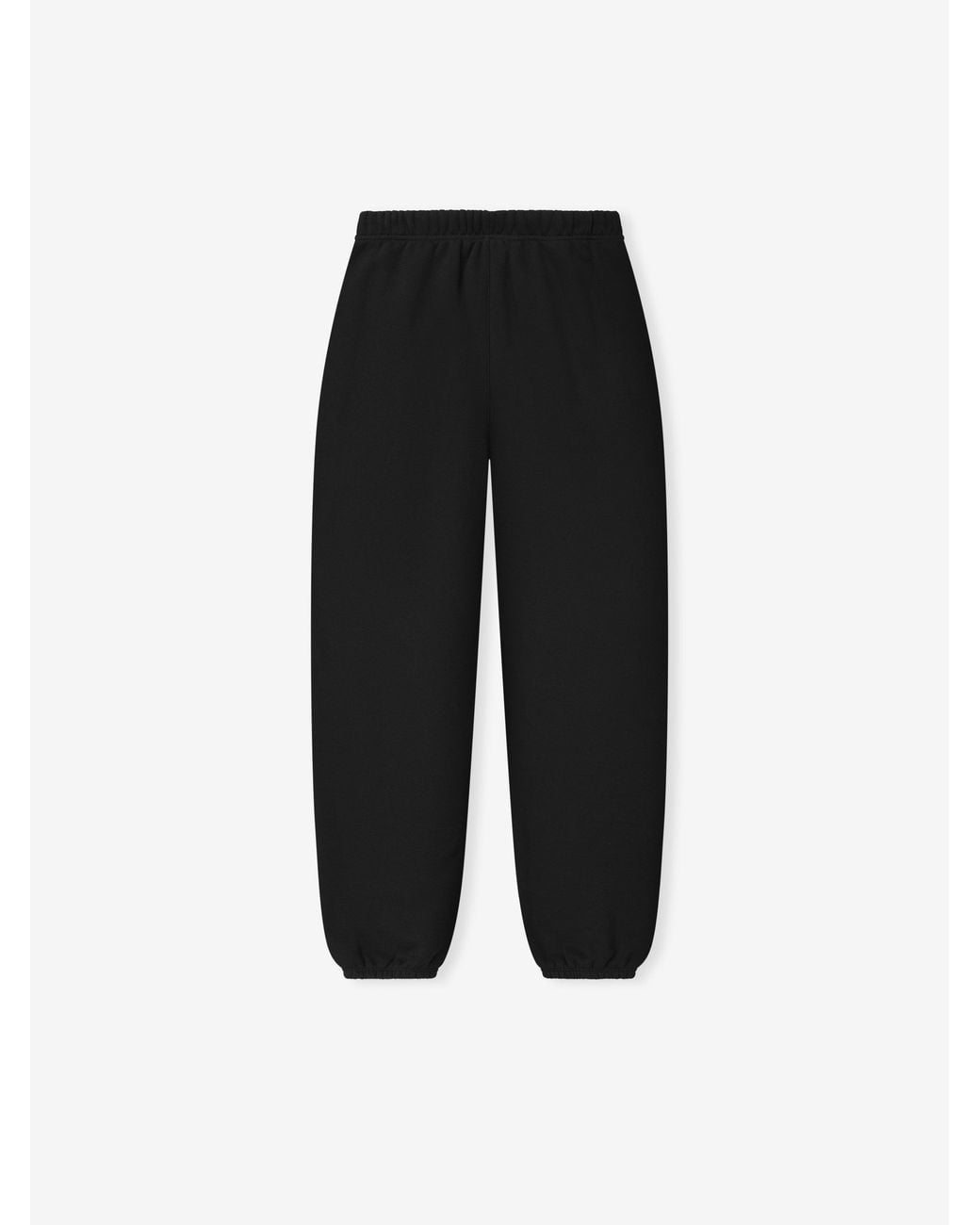 Fear Of God Black Logo Detailed Drawstring Track Pants