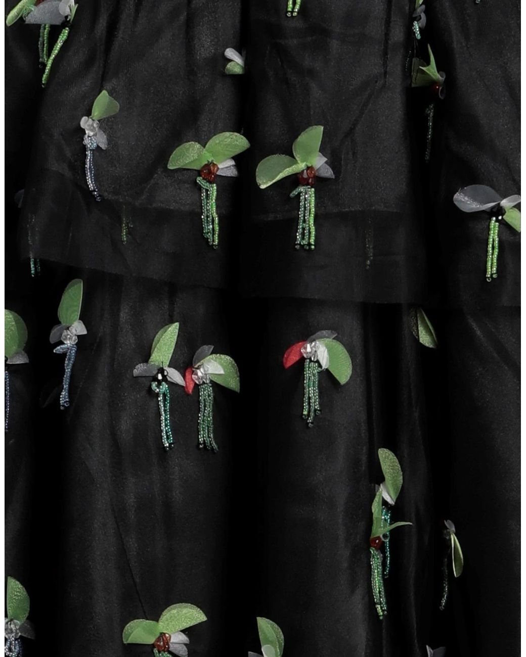 Ganni Black Mini Dress