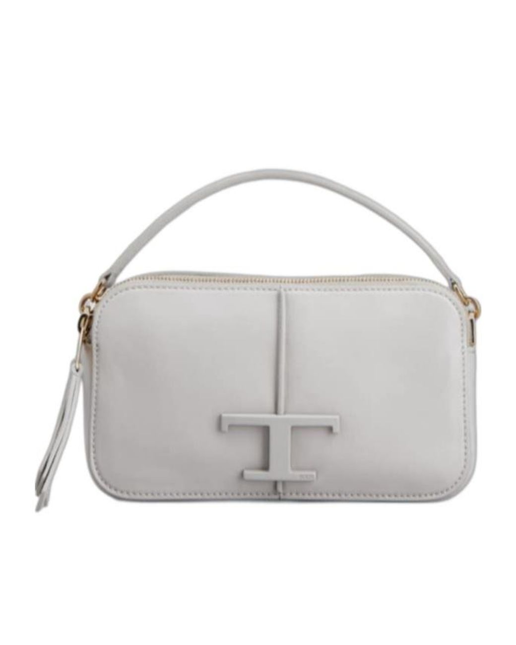 Tod's Gray T Timeless Crossbody Bag