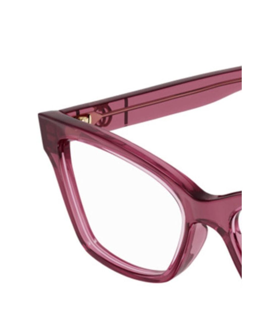 Gucci White Eyewear Rectangle Frame Glasses