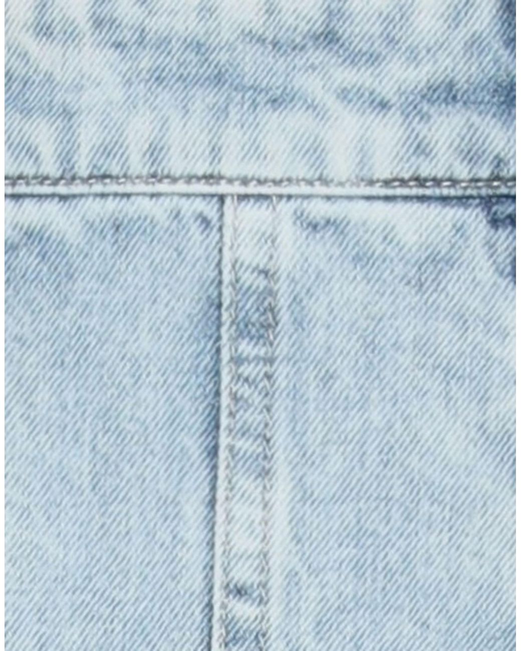 Isabel Marant Blue Belt Loop Denim Skirt
