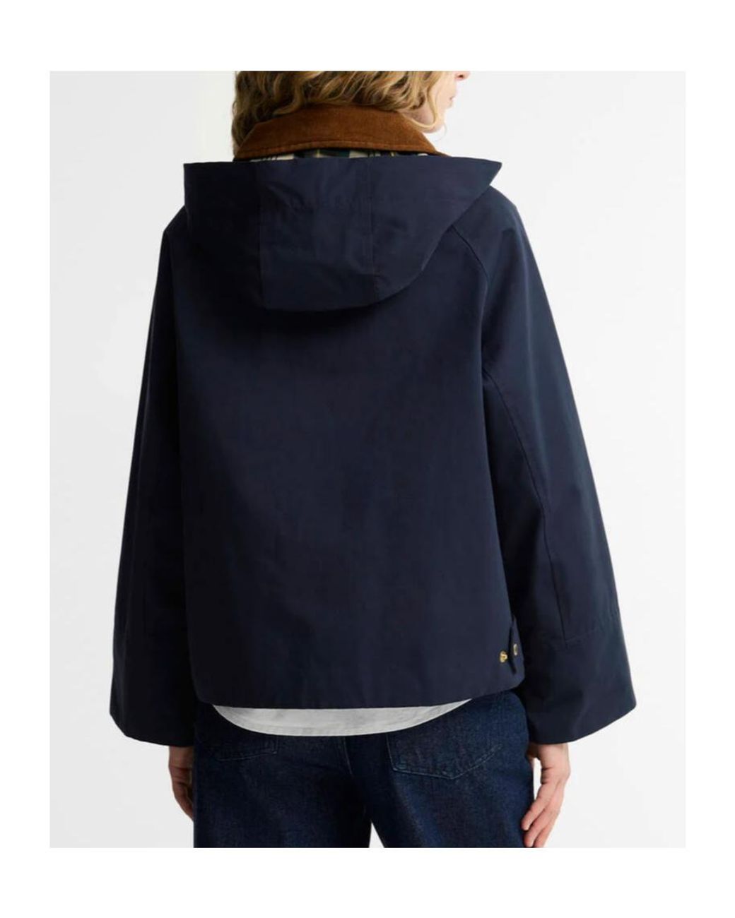 Barbour Blue Rain Jacket