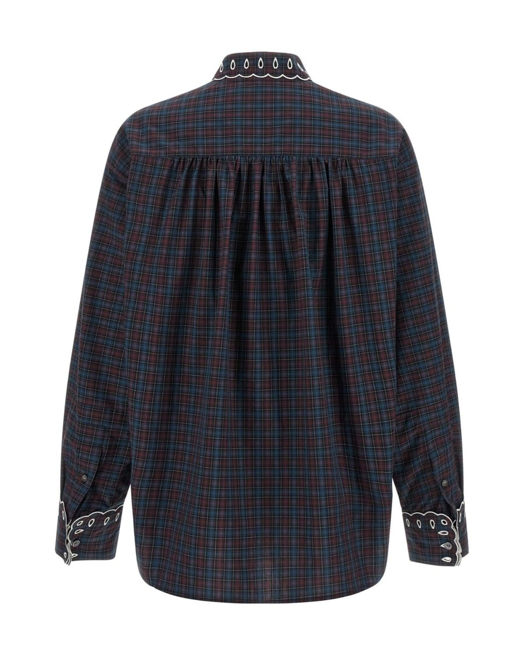 Marni Blue Long-Sleeved Shirt