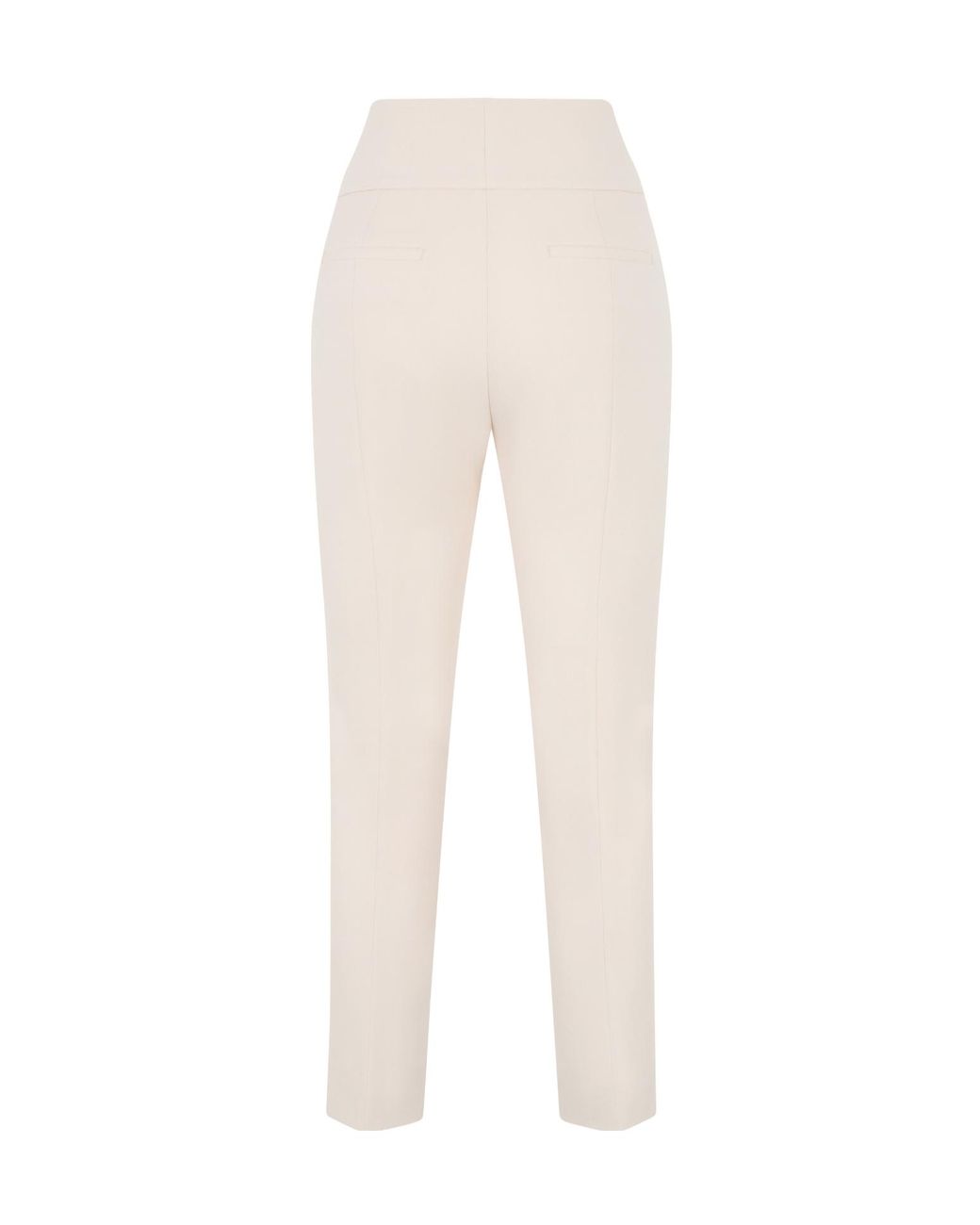 Peserico Natural Straight-Leg Pants