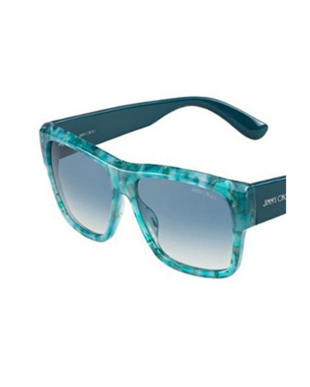 Jimmy Choo Blue Logo Sunglasses