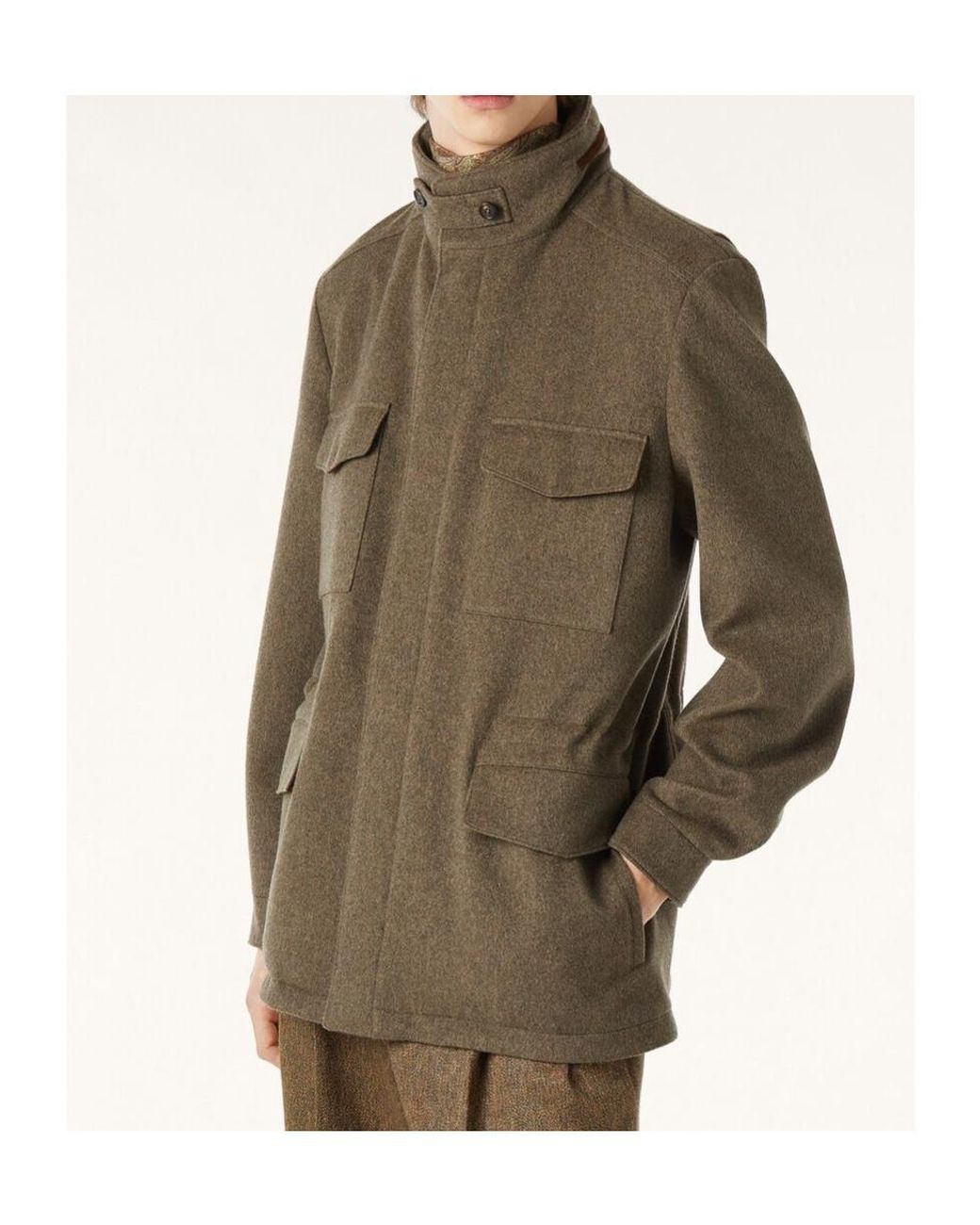 Loro Piana Green Traveller Field Jacket for men