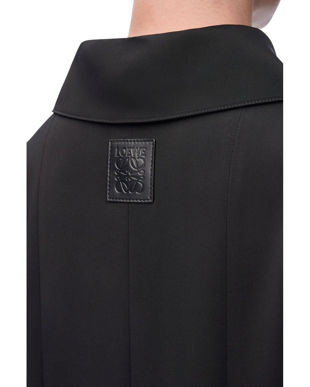 Loewe Black Trapeze Dress