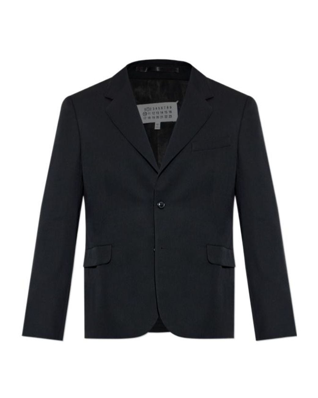 Maison Margiela Blue Single Breasted Blazer for men