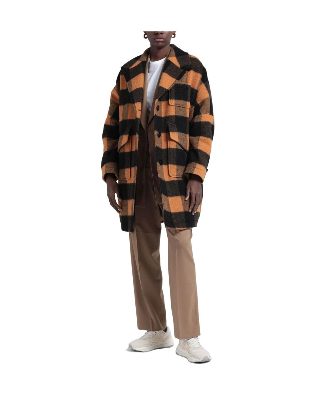 MM6 by Maison Margiela Black Single-Breasted Coats