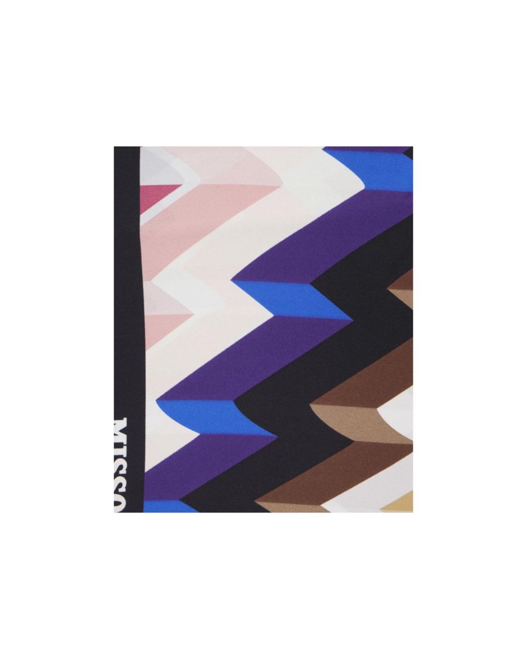Missoni Multicolor Patterned Silk Scarf