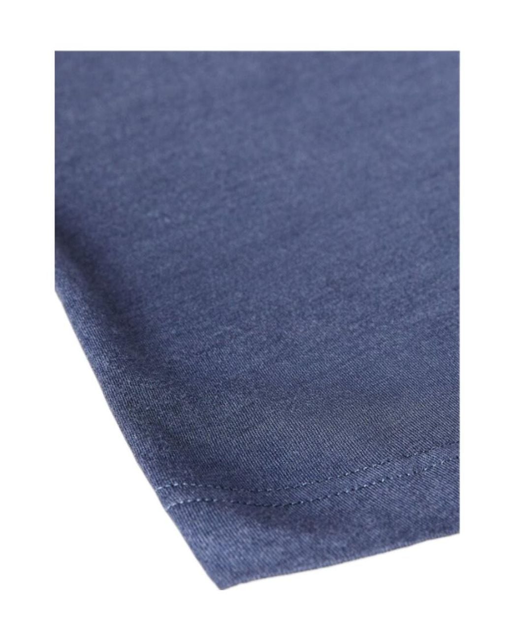 Loro Piana Blue Short-Sleeved Jersey T-Shirt for men