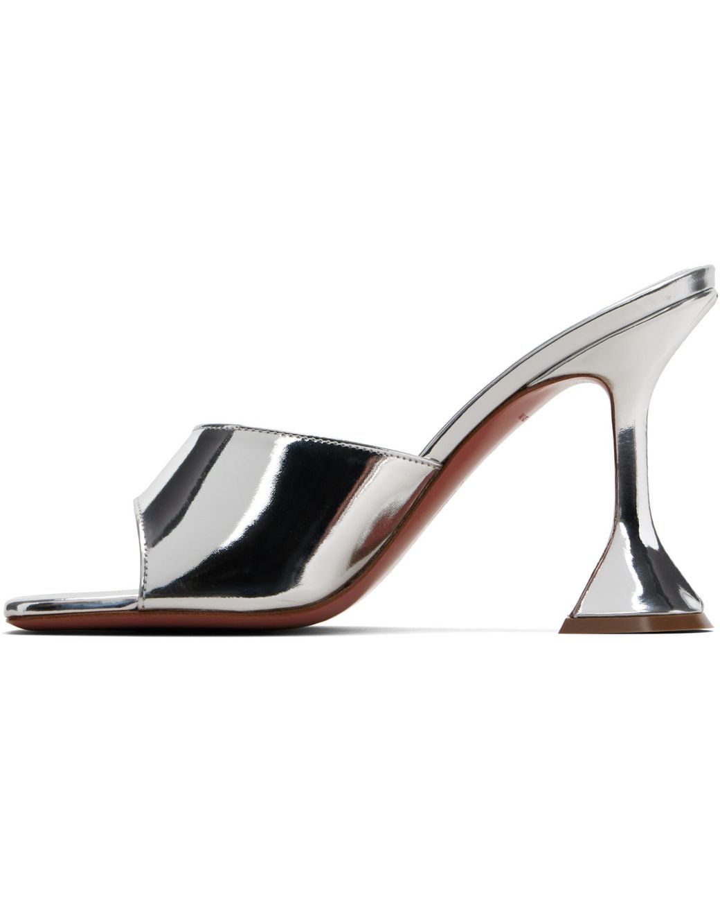 AMINA MUADDI White Lupita 95 High-Heeled Sandals