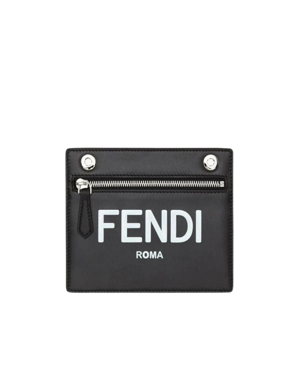 Fendi Black Peekaboo Clutch Bag for men
