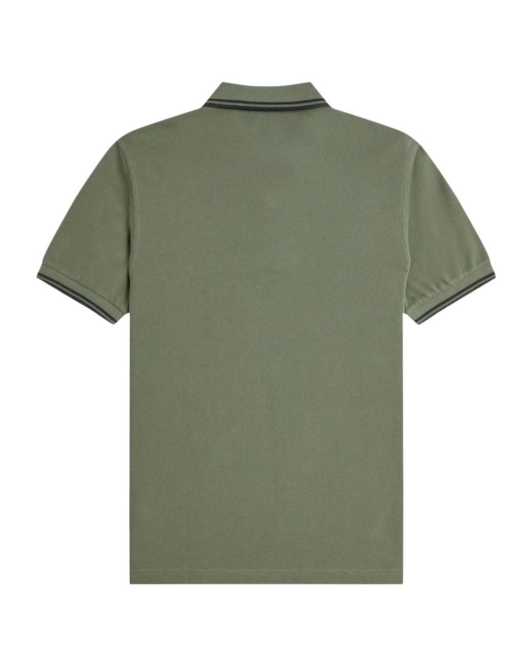 Fred Perry Green Logo Polo Shirt for men