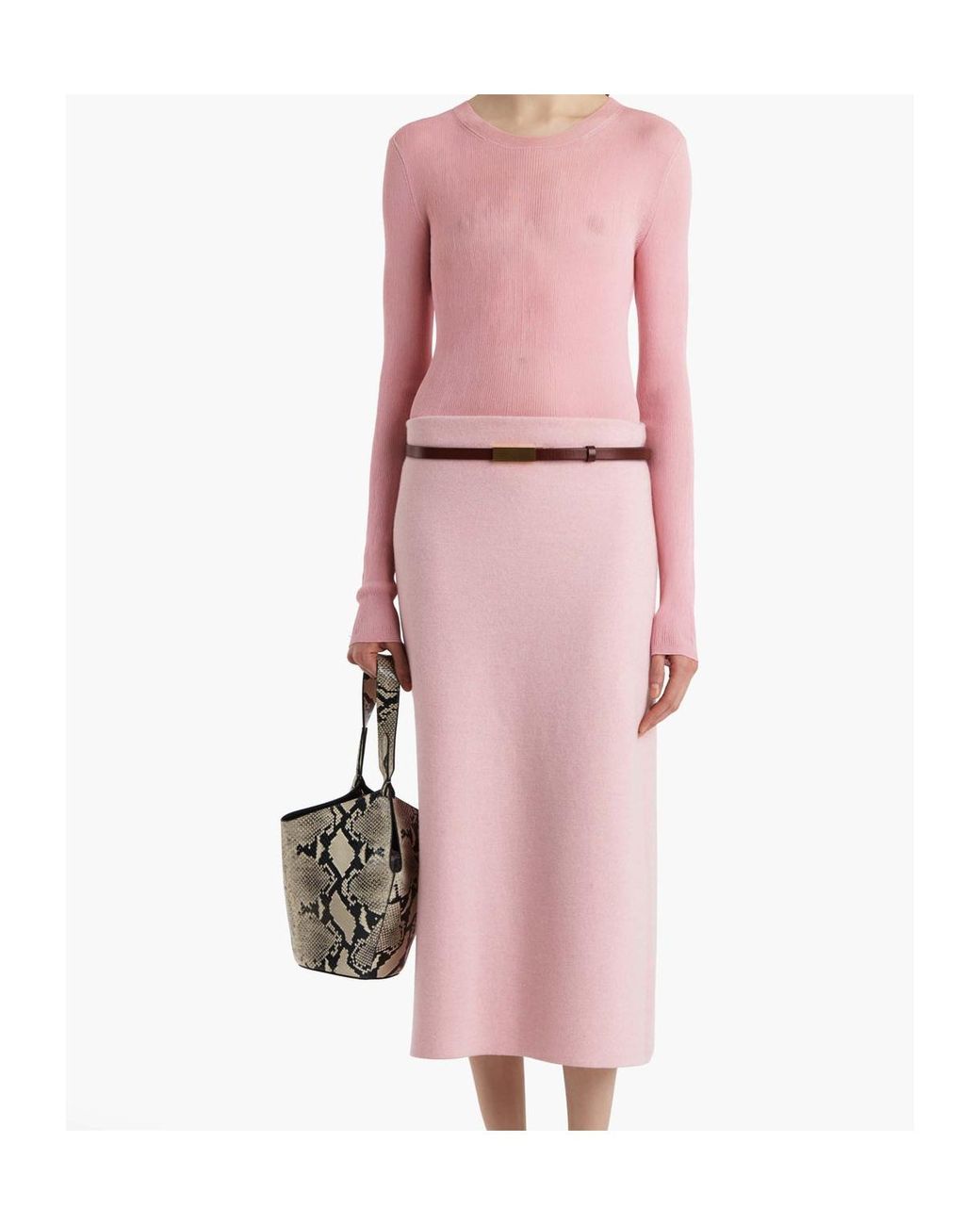 Khaite Pink Mosi Top