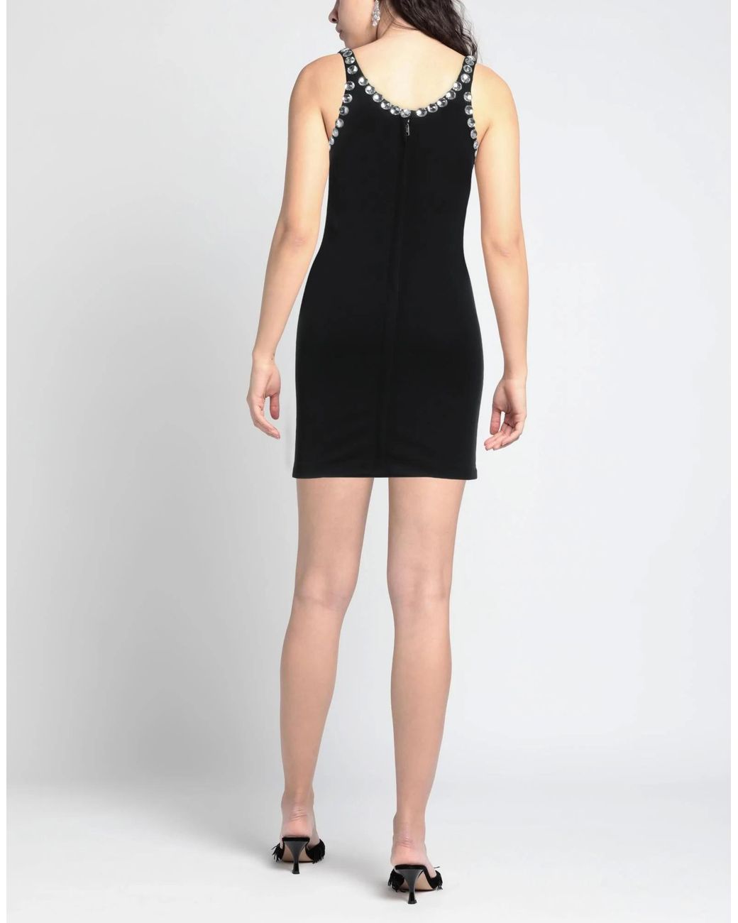 Dolce & Gabbana Black Fleece Bodycon Dress