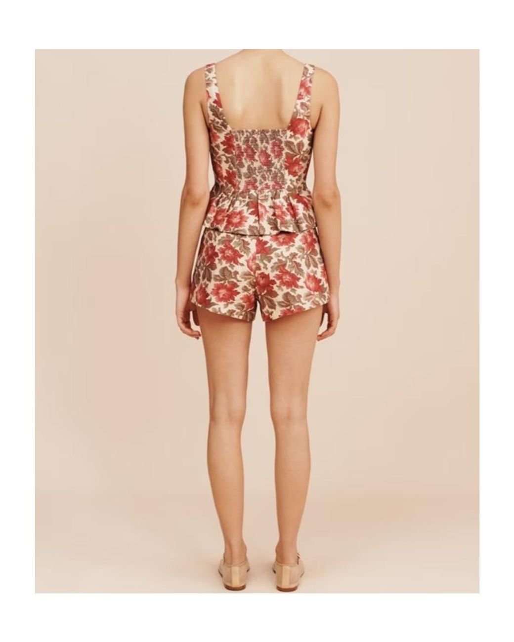 Posse Red Sleeveless Tops