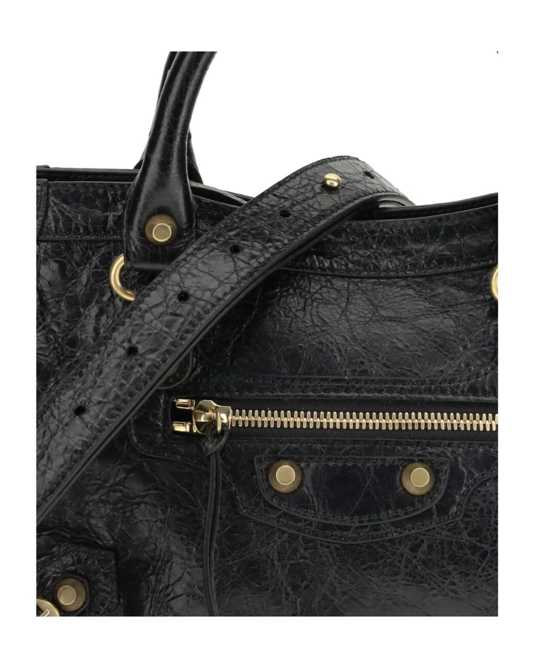 Balenciaga Black Le City Small Shoulder Bag