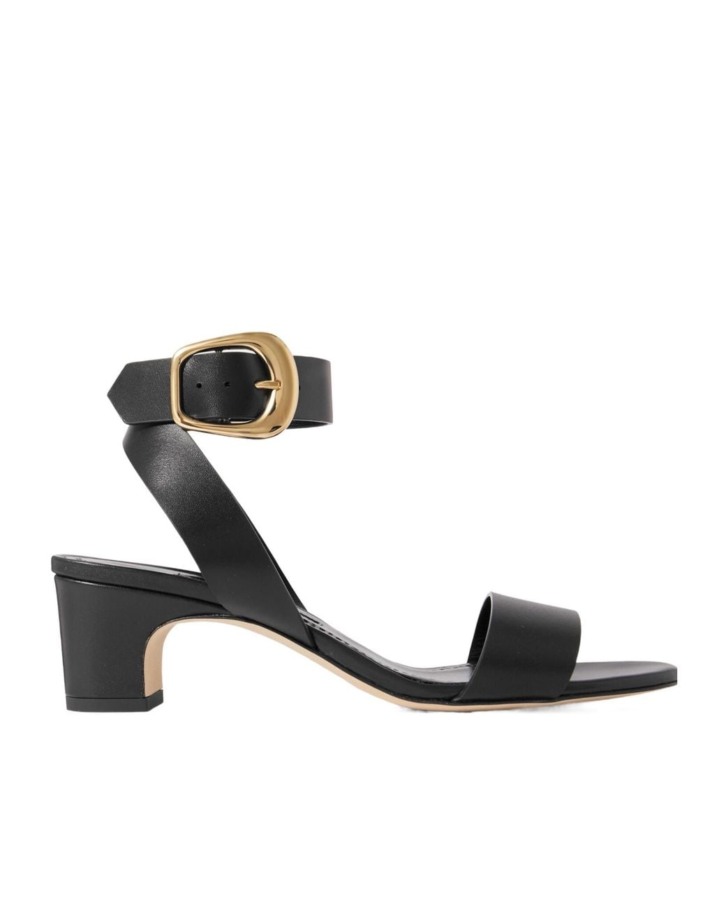 Manolo Blahnik Multicolor Minimalist Double-Strap Sandals