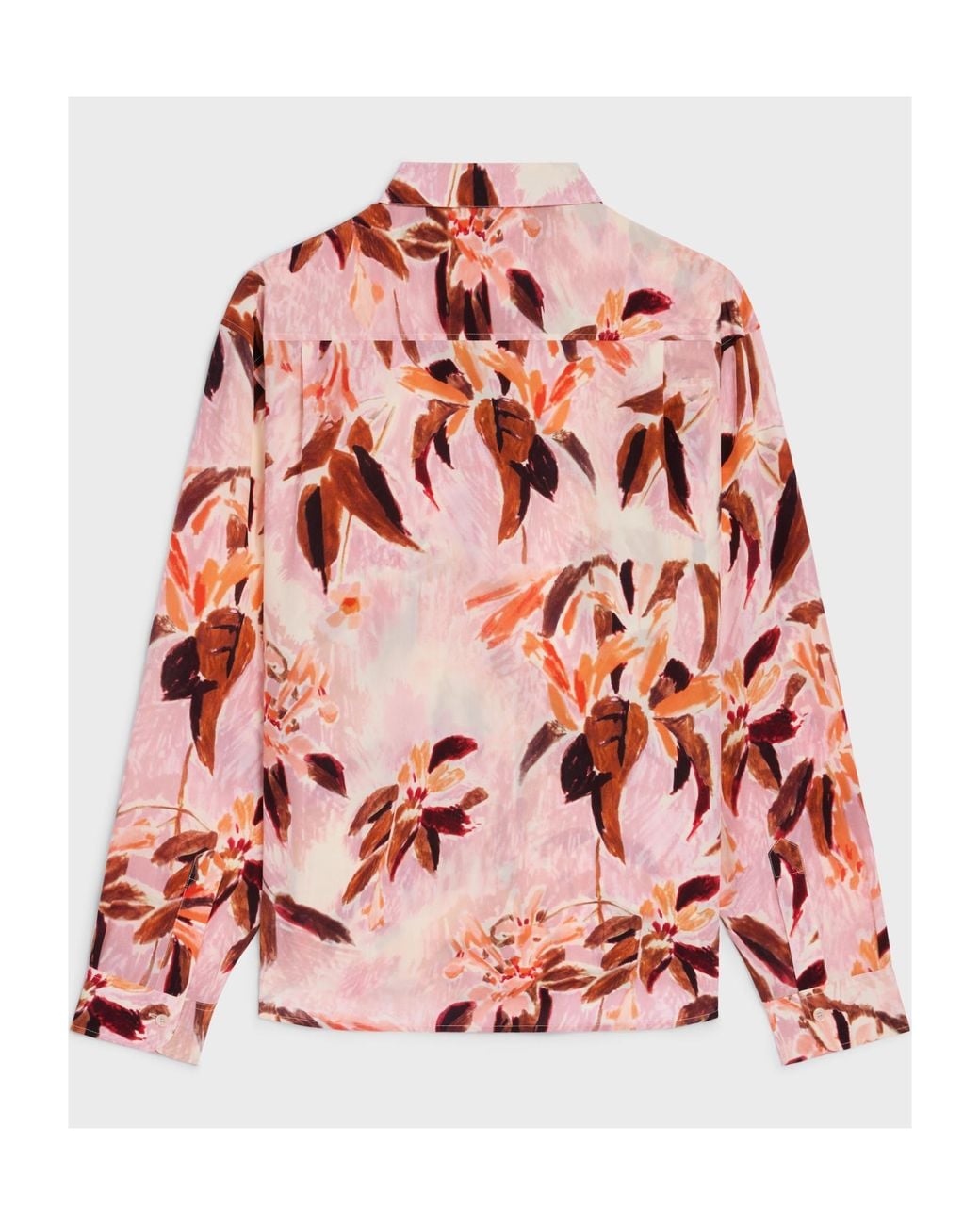 Céline Red Relaxed Shirt