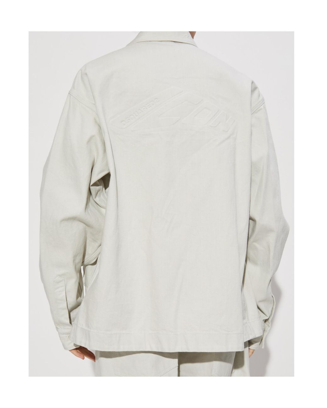 DSquared² White Icon New Generation Overshirt for men
