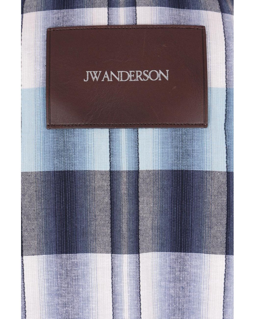 J.W. Anderson Blue Long-Sleeved Casual Jacket