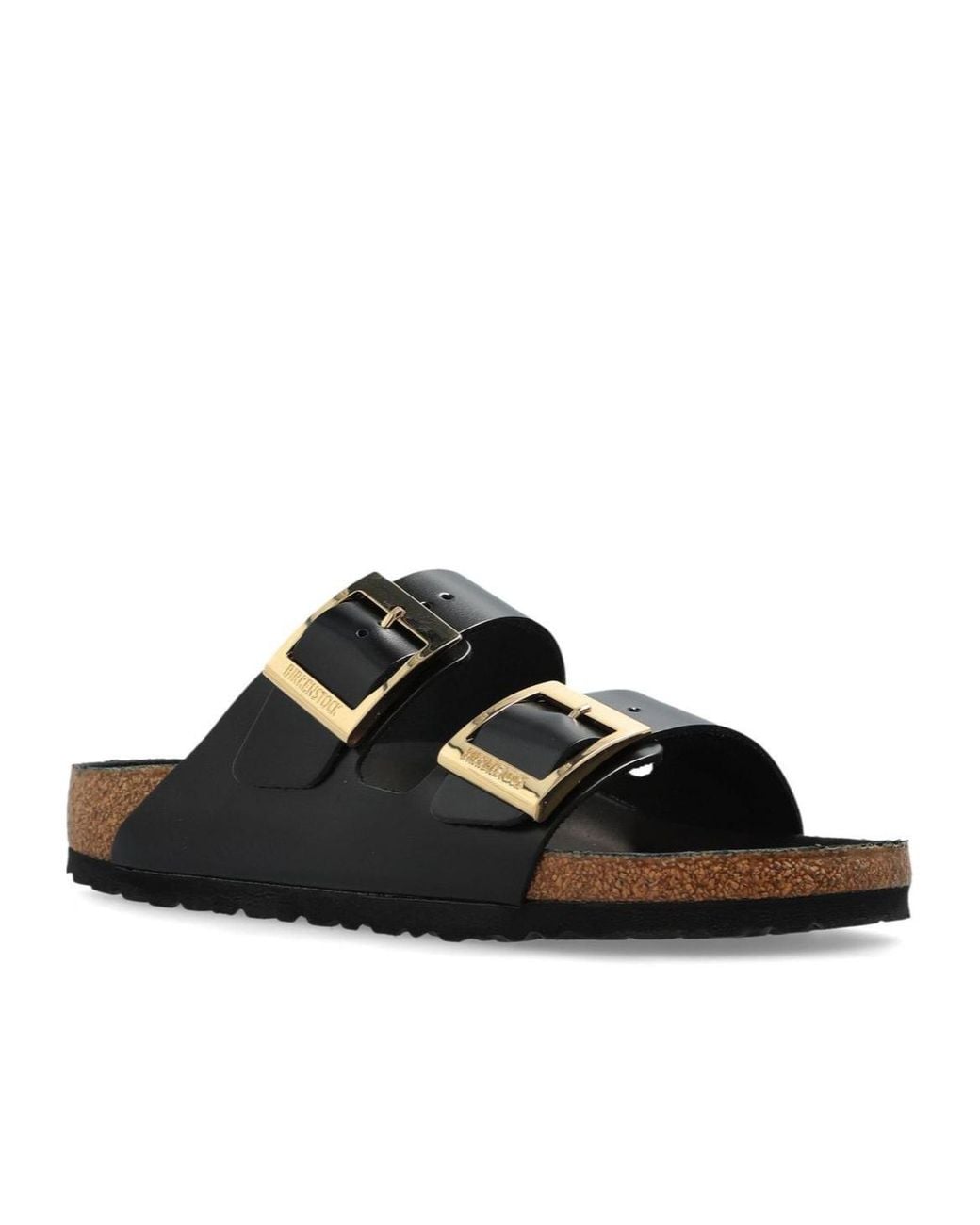 Birkenstock Black Double-Fastened Open Toe Sandals