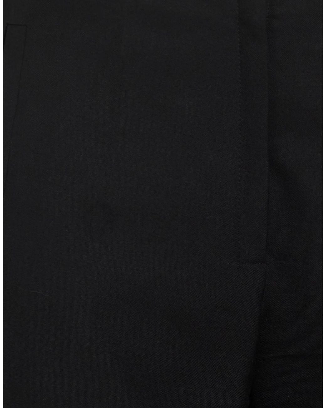 Balenciaga Black Loose Straight-Leg Pants