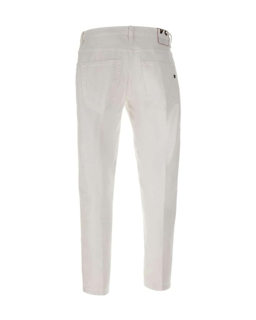 Dondup Gray Brighton Carrot-Fit Jeans for men