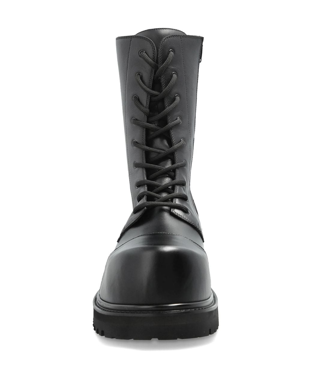 Vetements Black Stomp Combat Boot for men