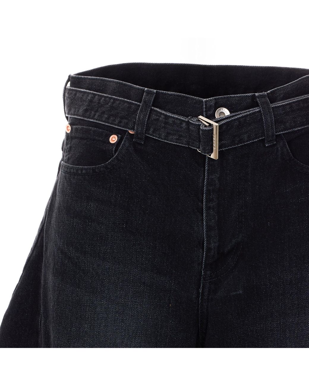 Sacai Blue Belted Trousers