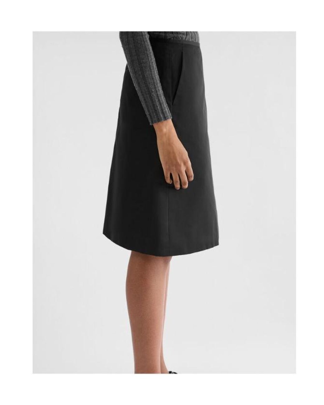 Jil Sander Black Radzimir Skirt