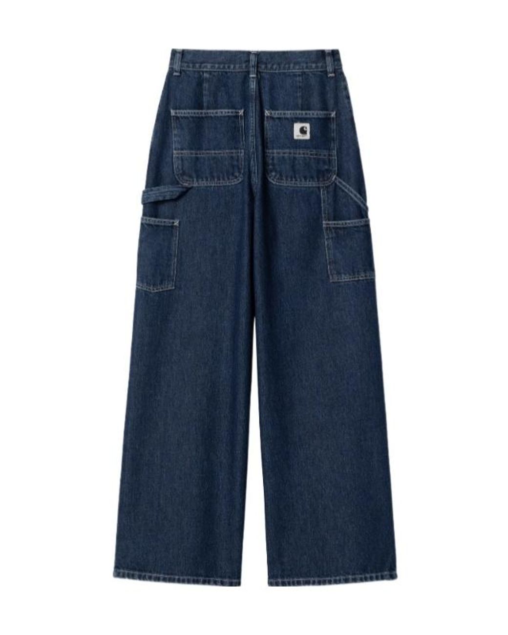 Carhartt Black Wide-Leg Work Jeans