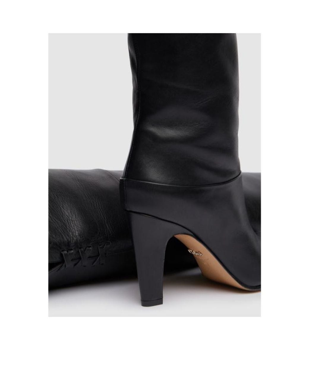 Chloé Black Eve Over-The-Knee Boots