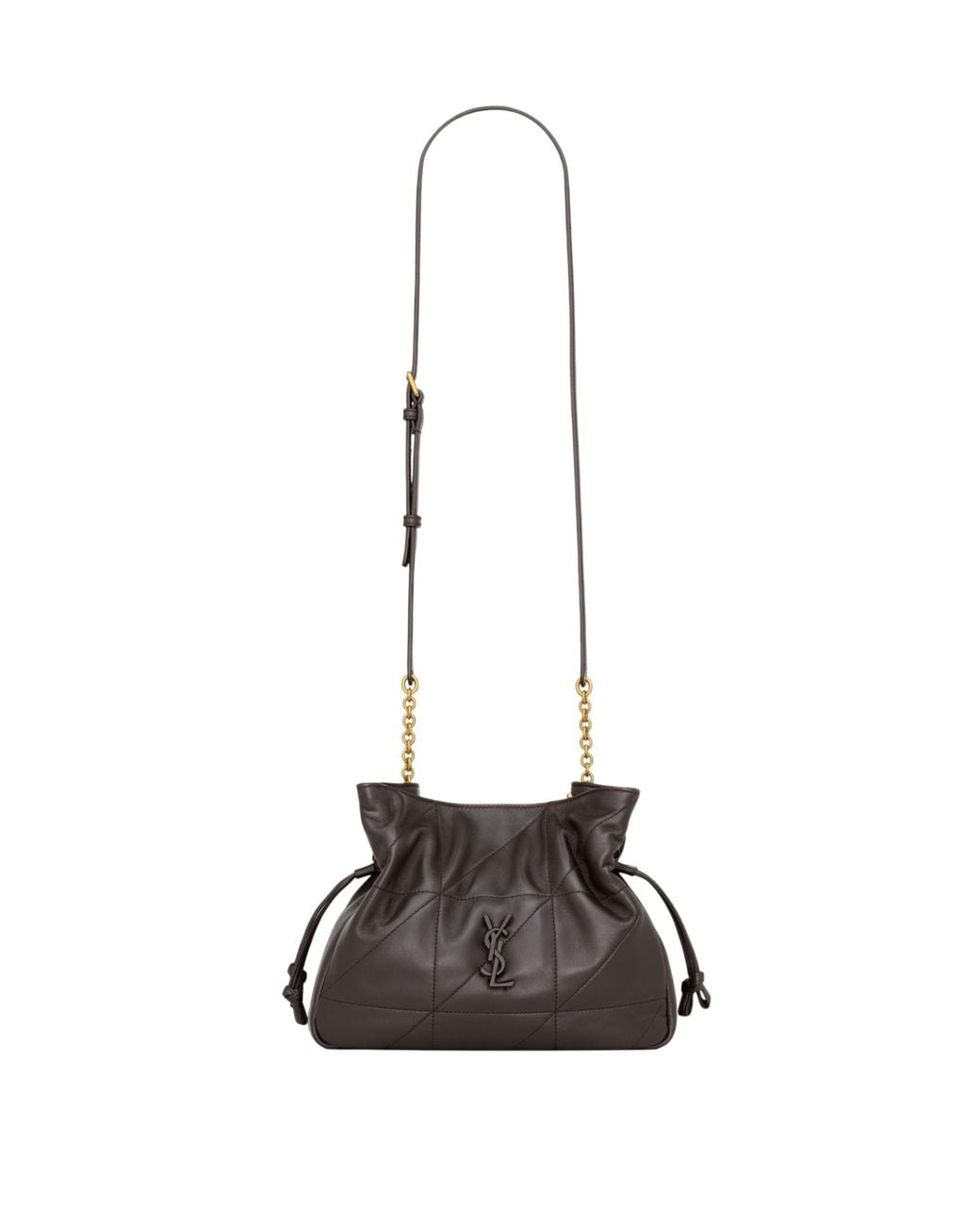 Saint Laurent White Jamie Shoulder Pouch
