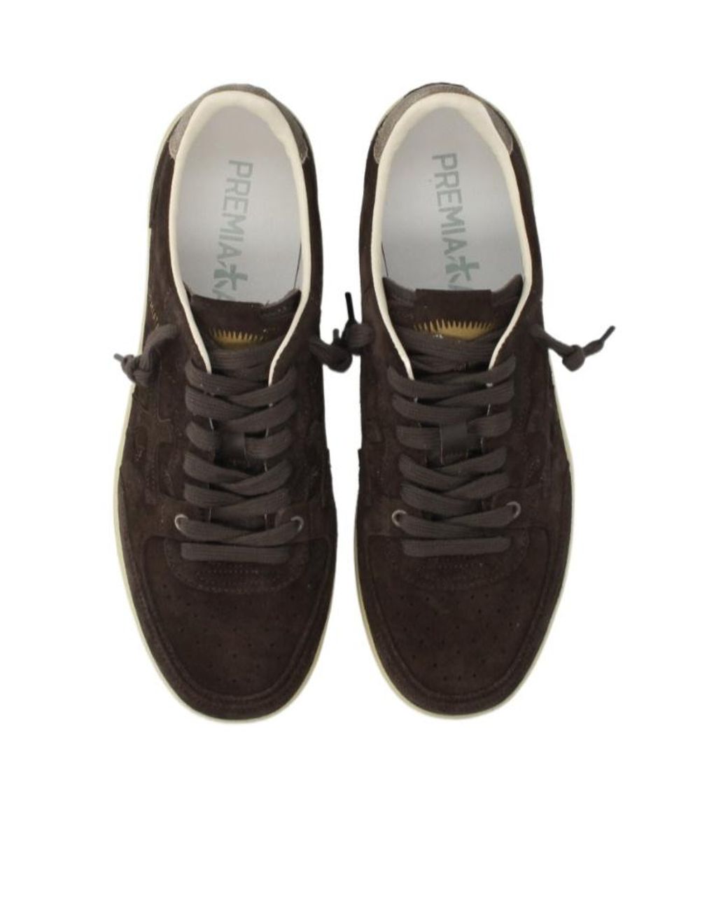 Premiata Brown Bskt Sneakers for men
